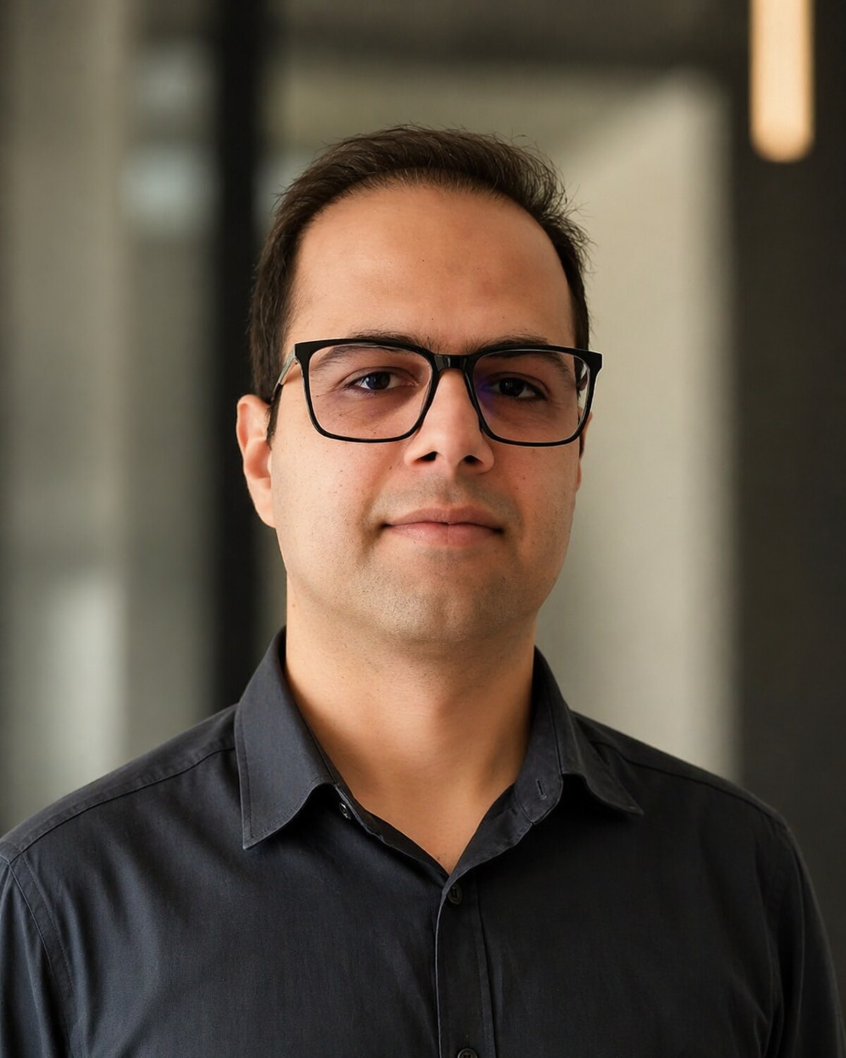 Portrait of Mohammad Bazrafshan